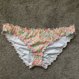 VS - neon speckled scrunch cheeky bottom